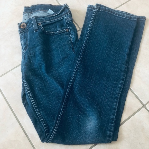 💎 (4/$30) Sz 2 DKNY Dark Blue “The Ludlow” Jeans - Picture 1 of 5